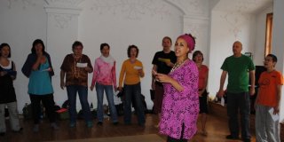17.-24. července 2011 : Letní dílna afrických polyfonií s Anitou Daulne a Klausem Staffou